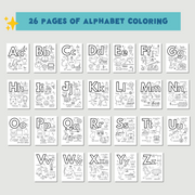 Instant Download_ABC Coloring Pages