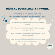 Digital - Instant Download It's ok Affirmation Poster